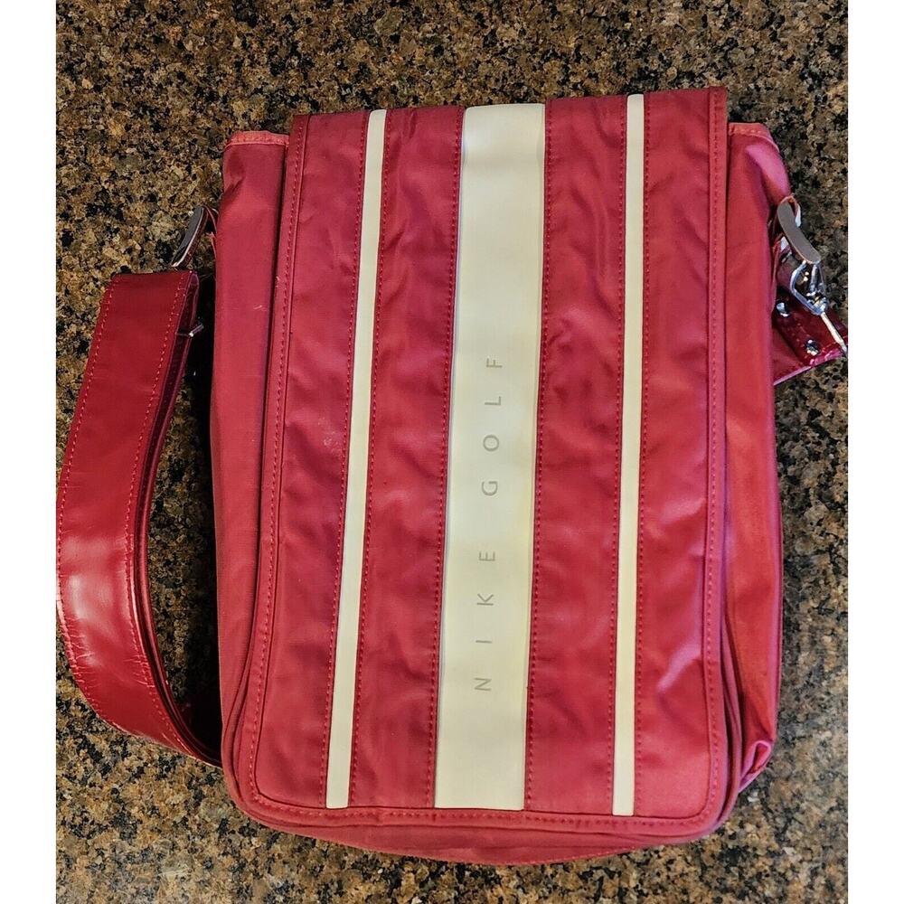 Vintage Nike Golf CrossBody Caddy Score Keeper Messenger ShoulderBag - Picture 2 of 9